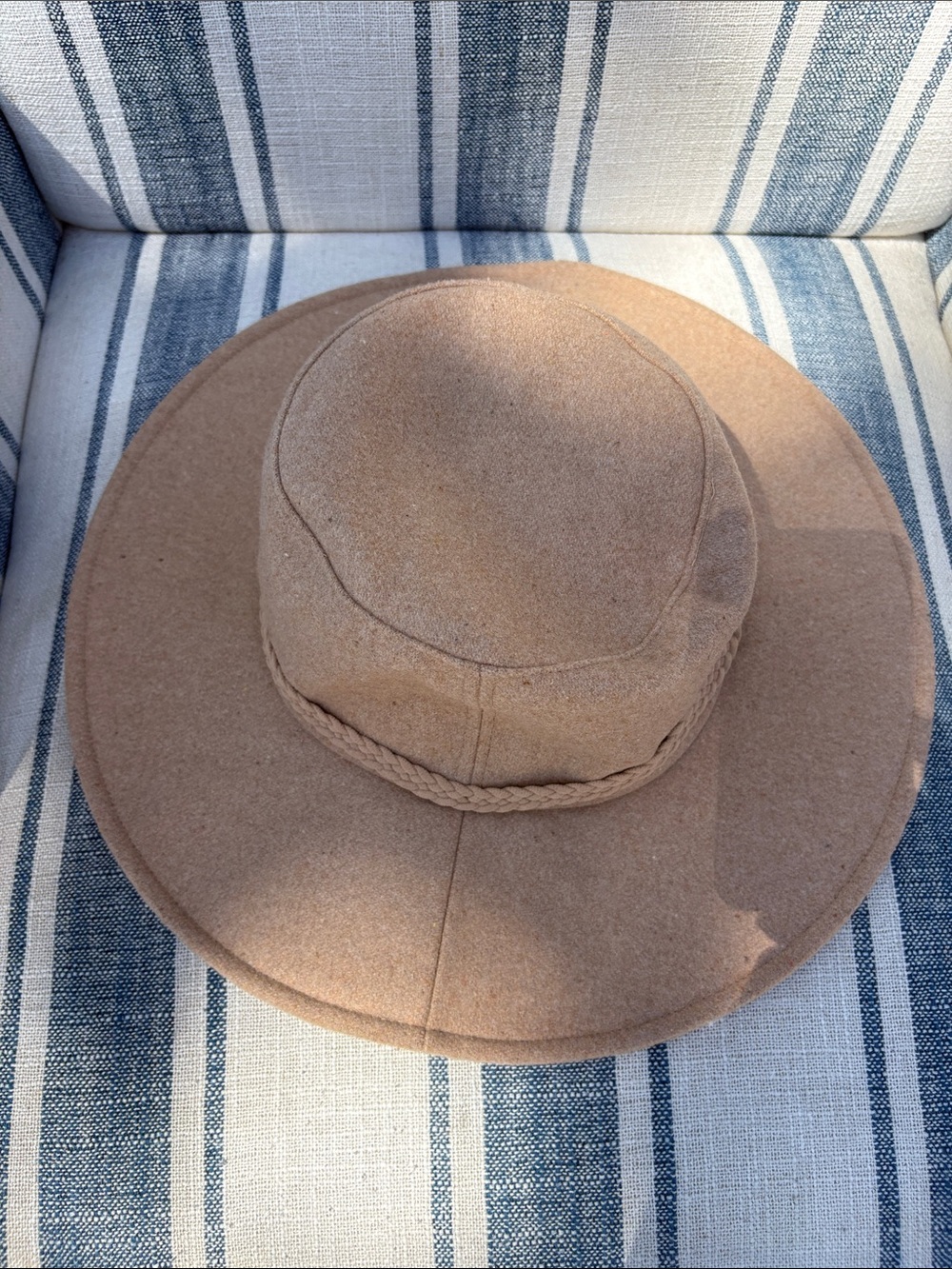 Wide-Brim Felt Hat sold by Carly Jean Los Angeles